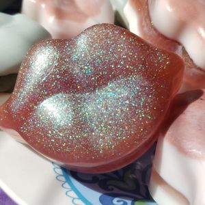 Girls Honey Almond Glitter soap